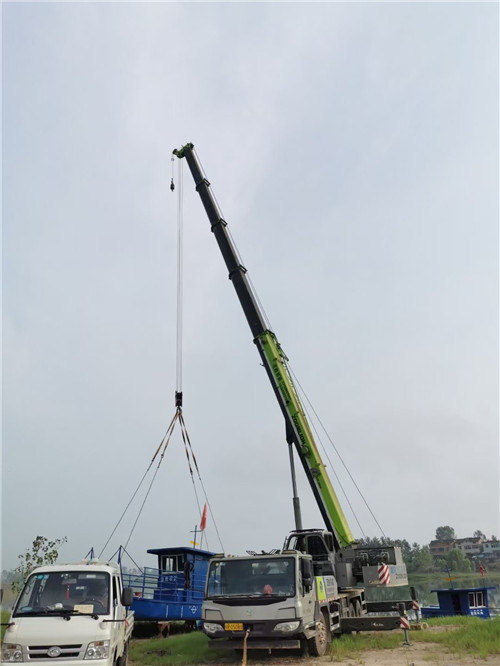 漳浦县桥梁建设吊装案例